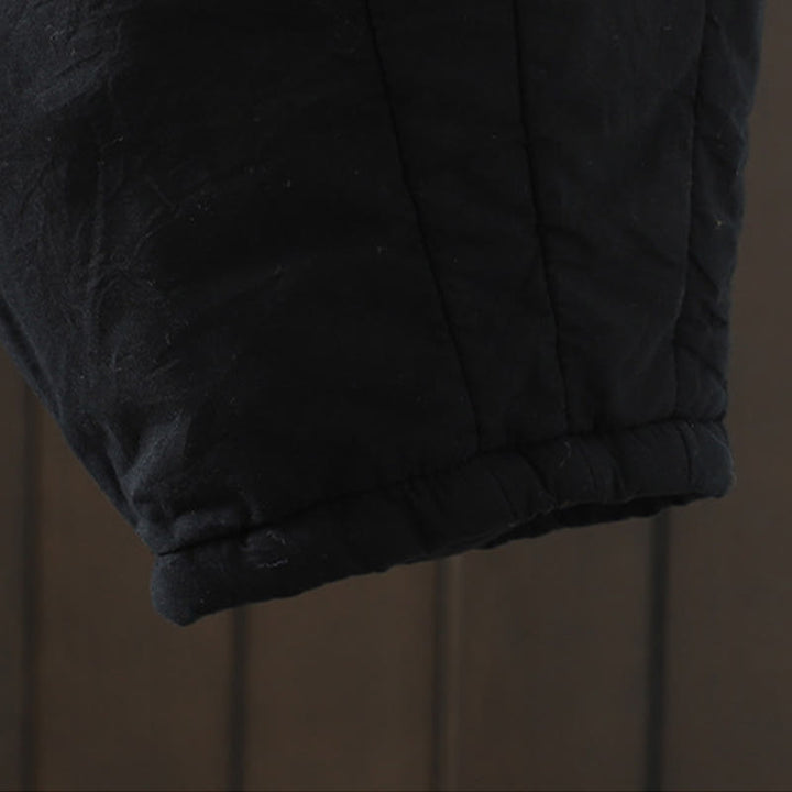 Buddha Stones Schlichte, warme Damen-Haremshose mit Taschen - image 16