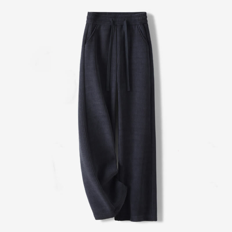Buddha Stones Lässige Cordhose mit Baumwollpolsterung für Damen mit Taschen - Mitternachtsblau - US12， UK/AU16，EU44 (3XL) - image 0
