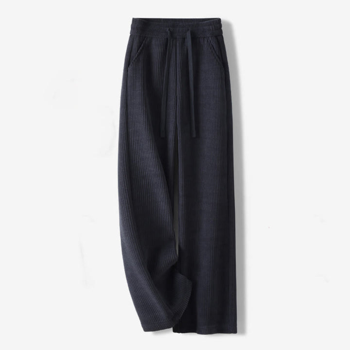 Buddha Stones Lässige Cordhose mit Baumwollpolsterung für Damen mit Taschen - Mitternachtsblau - US12， UK/AU16，EU44 (3XL) - image 0