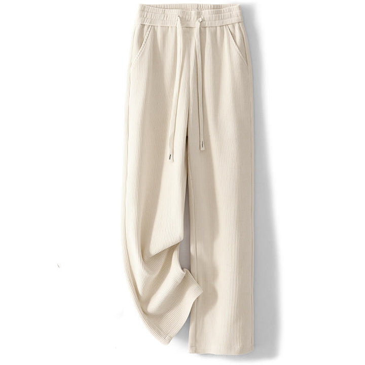 Buddha Stones Lässige Cordhose mit Baumwollpolsterung für Damen mit Taschen - image 4