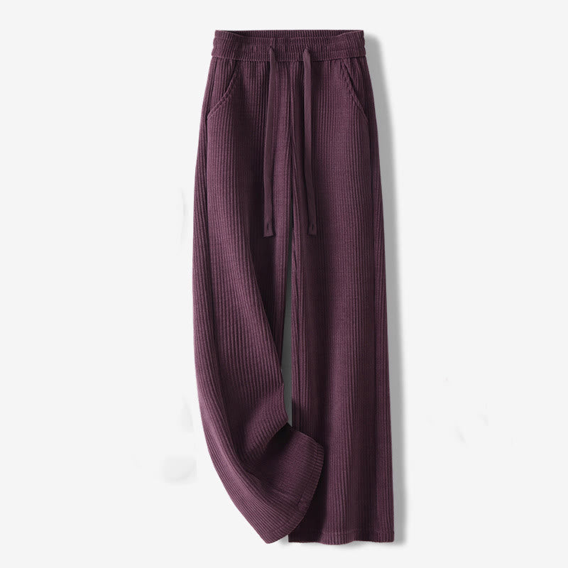 Buddha Stones Lässige Cordhose mit Baumwollpolsterung für Damen mit Taschen - Lila - US12， UK/AU16，EU44 (3XL) - image 27