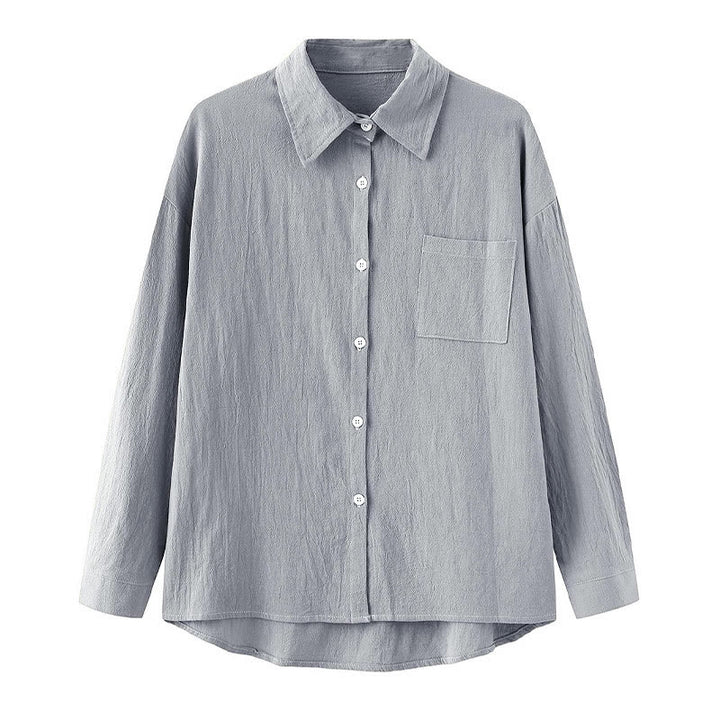 Buddha Stones ​​2-teiliges Set: Langarmshirt mit Taschen, Caprihose mit Kordelzug, Meditationskleidung aus Baumwolle für Damen - image 50
