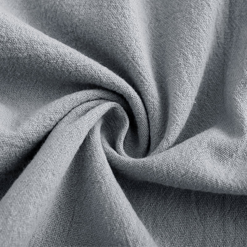 Buddha Stones 2-teiliges Langarm-Shirt-Oberteil mit Taschen und Kordelzughose, Meditationskleidung aus Baumwolle und Leinen für Damen - image 53