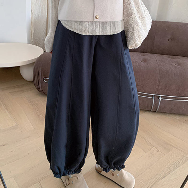 Buddha Stones – einfarbige Damen-Hose mit Kordelzug und Taschen - Stahlblau - US6， UK/AU10，EU38 (XL) - image 10