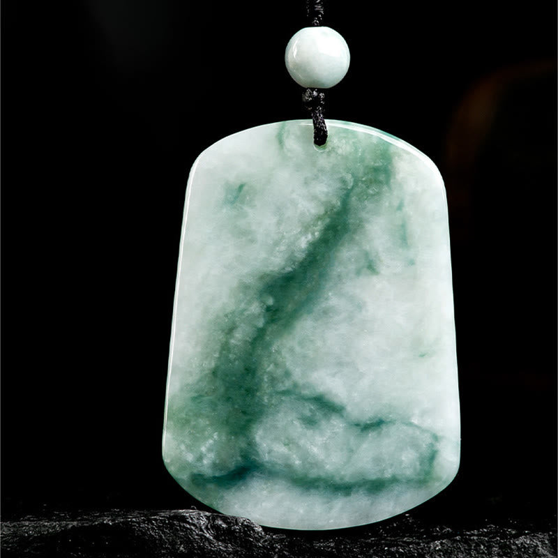 Buddha Stones Jahr des Pferdes Jade Fülle Seil Halskette Anhänger - image 2