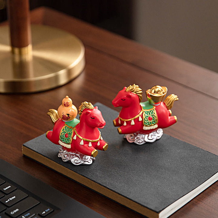 Buddha Stones, chinesisches Sternzeichen, Jahr des Pferdes, Fu-Charakter, Wohlstand, Heimdekoration - image 25