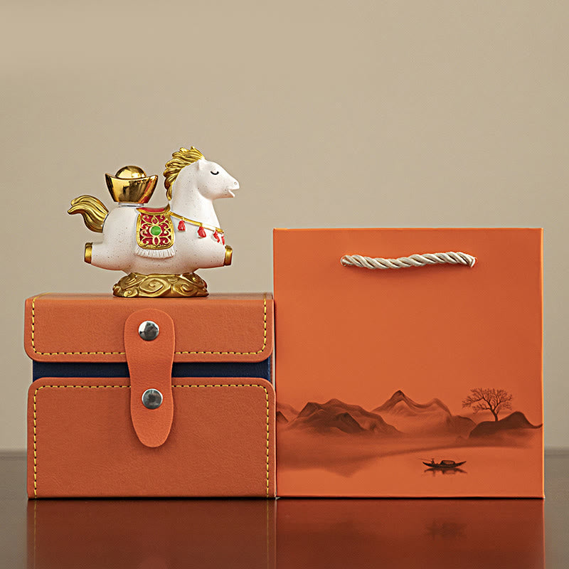 Buddha Stones, chinesisches Sternzeichen, Jahr des Pferdes, Fu-Charakter, Wohlstand, Heimdekoration - image 1