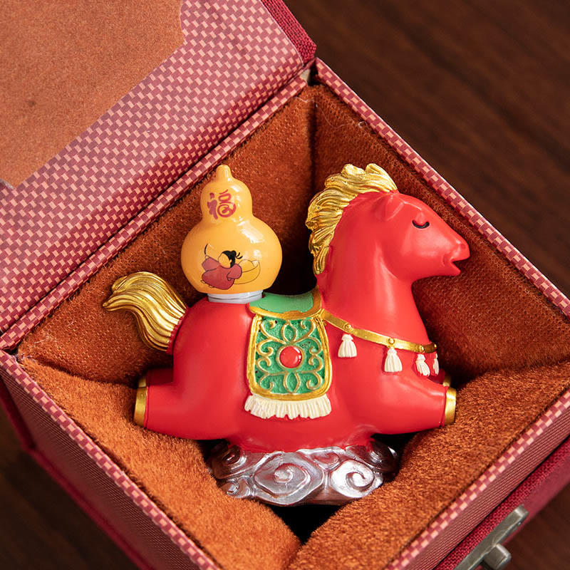 Buddha Stones, chinesisches Sternzeichen, Jahr des Pferdes, Fu-Charakter, Wohlstand, Heimdekoration - image 16