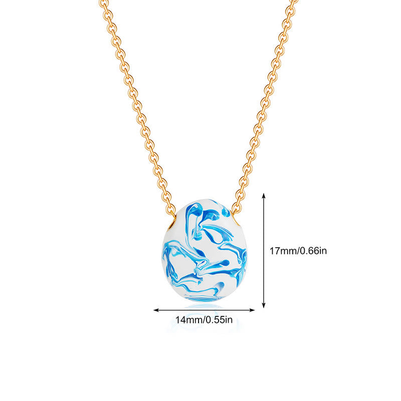 Buddha Stones, Kupfer, Reichtum, Heilung, Wassertropfen-Anhänger, Halskette - image 3