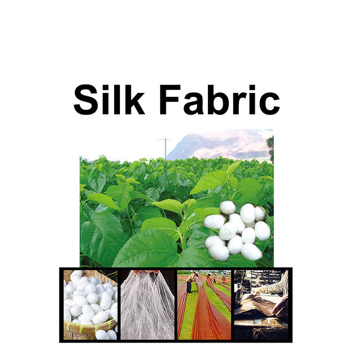 Buddha Stones 100 % Maulbeerseide 30 Momme Phoenix Auspicious Clouds Langarm-Herrenjacke - image 15