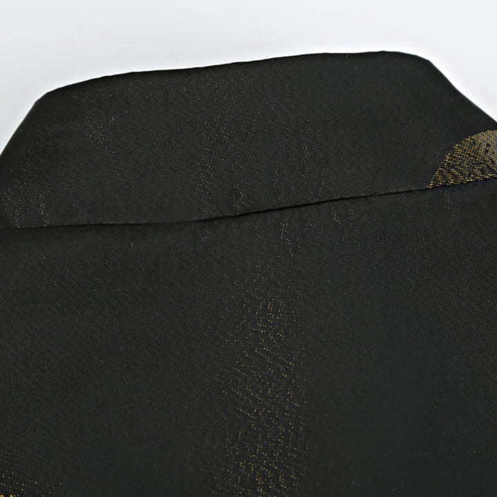 Buddha Stones Cloud-Dyed Golden Mountain Crane Frog-Button Langarm-Herrenjacke mit Taschen - image 5