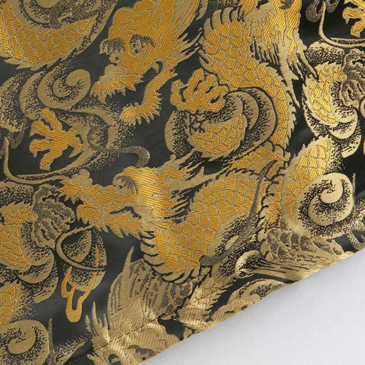 Buddha Stones Winter Dragon Jacquard Warme Froschknopf Langarm Herrenjacke mit Taschen - image 10