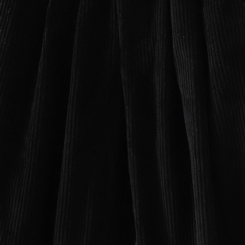 Buddha Stones Damen Winter Haremshose aus Cord-Baumwolle mit hoher Taille und Fleecefutter und Taschen - image 15