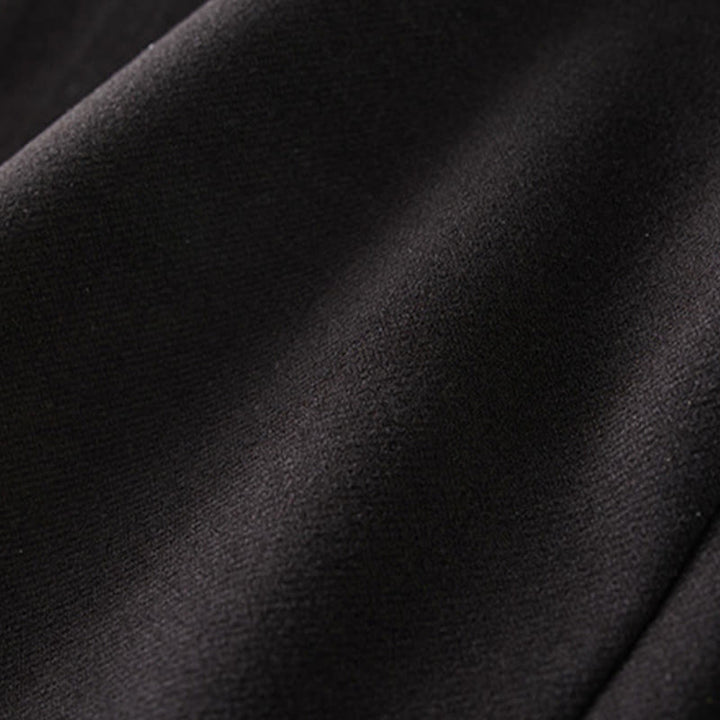 Buddha Stones Lässige, dicke Winterhose mit elastischer Taille und geradem Bein für Damen mit Taschen - image 4