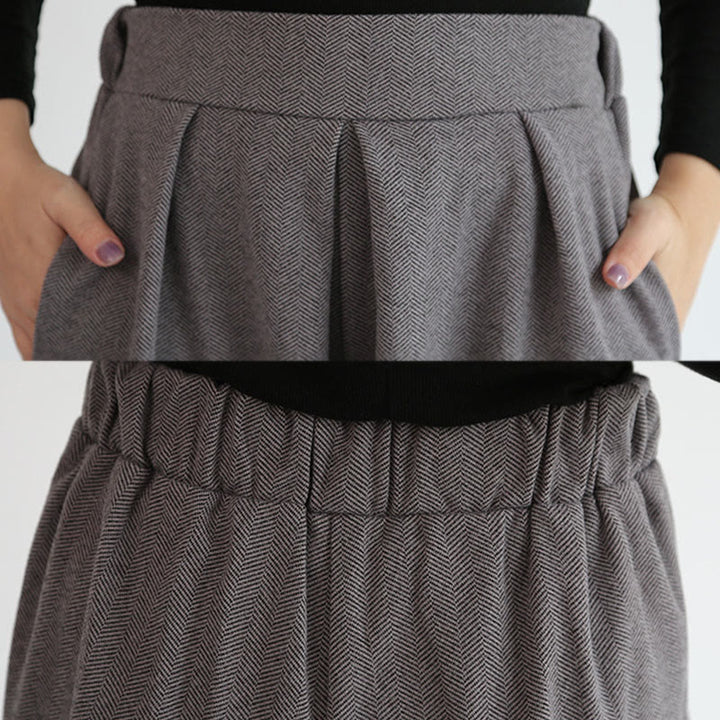 Buddha Stones – Schlichtes Design mit elastischem Bund, Damenhose mit weitem Bein und Taschen in den Längen 7–8 - image 11