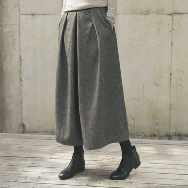 Buddha Stones – Schlichtes Design mit elastischem Bund, Damenhose mit weitem Bein und Taschen in den Längen 7–8 - image 21