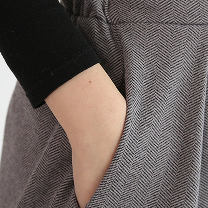Buddha Stones – Schlichtes Design mit elastischem Bund, Damenhose mit weitem Bein und Taschen in den Längen 7–8 - image 9