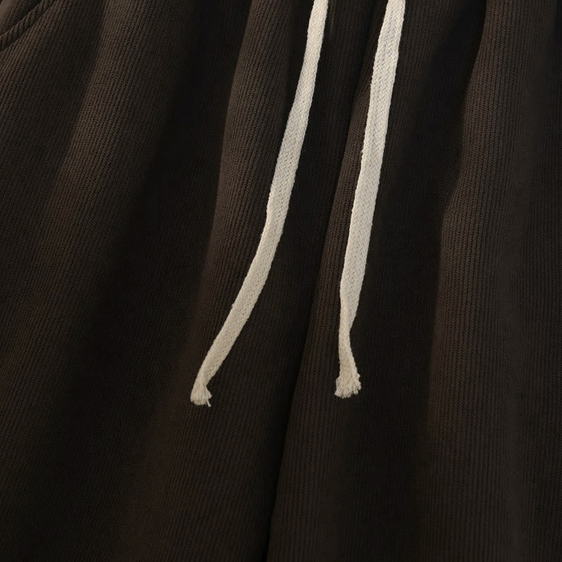 Buddha Stones Damen Patchwork-Hose aus Baumwollcord mit Fleecefutter und weitem Bein und Taschen - image 8