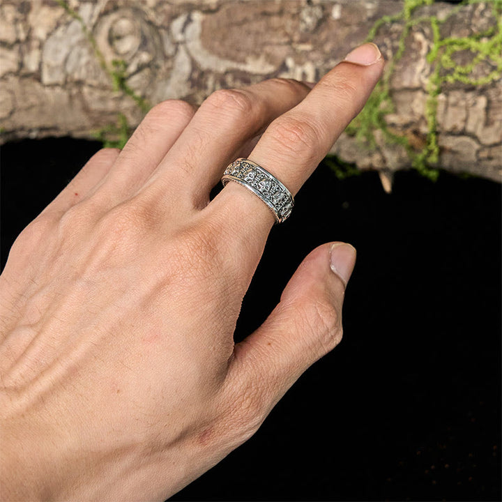Buddha Stones Der Herr des Leichenwaldes Kupferschädel Neuanfangsring - image 4