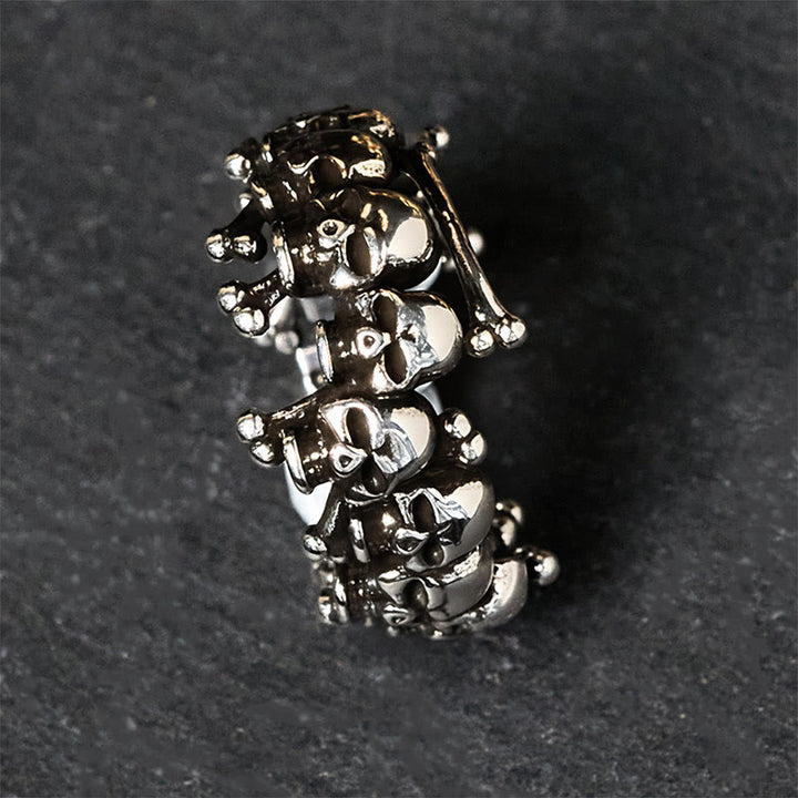 Buddha Stones, Kupfer-Totenkopfknochen, der Herr des Leichenwaldes, hält böse Geister fern - image 8