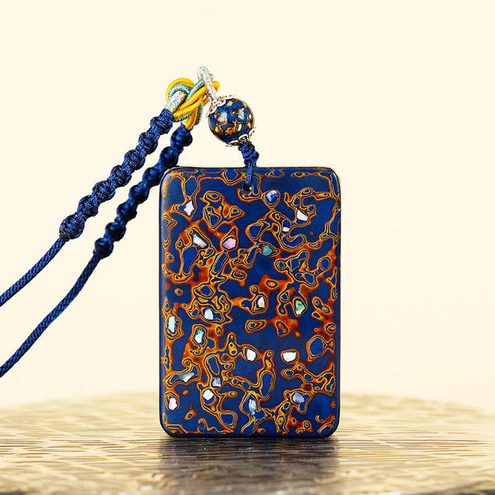 Buddha Stones, handgefertigte Lack- und Sandelholz-Schutzanhänger-Halskette - image 19