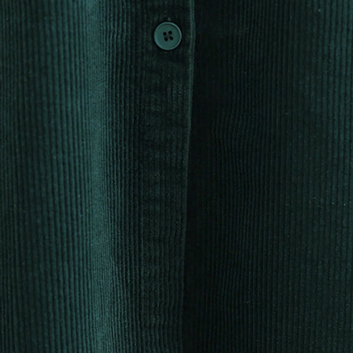 Buddha Stones – Ärmelloses Midikleid mit Knöpfen und Taschen in reiner Farbe - image 11