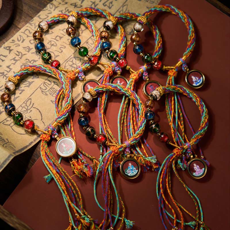 Buddha Stones Thangka-Armband mit chinesischem Tierkreiszeichen und Buddha-Motiv aus Zinnober – ein Segensritual! - image 25