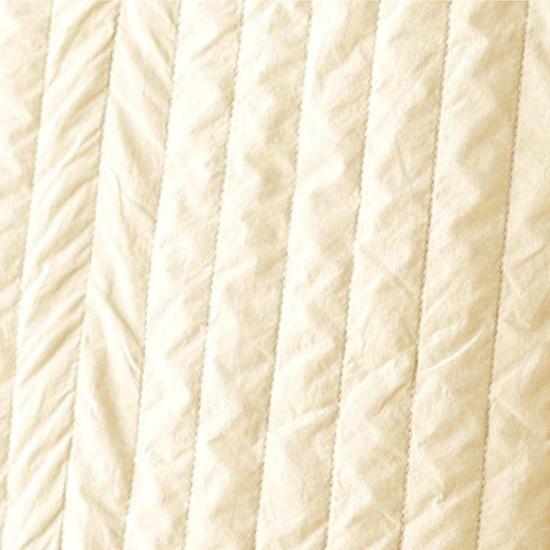 Buddha Stones Damen-Thermojacke aus Baumwolle mit Stehkragen, schlichtem Design, langen Ärmeln und Tasche - image 13