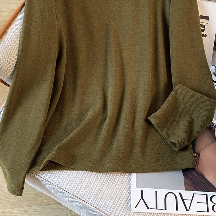 Buddha Stones Frühlings-Baumwollhemd, einfarbig, Stehkragen, Froschknopf-Design, langärmlig - image 19