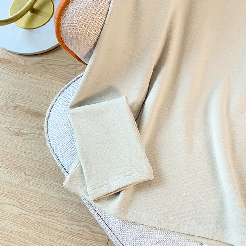 Buddha Stones Frühlings-Baumwollhemd, einfarbig, Stehkragen, Froschknopf-Design, langärmlig - image 11