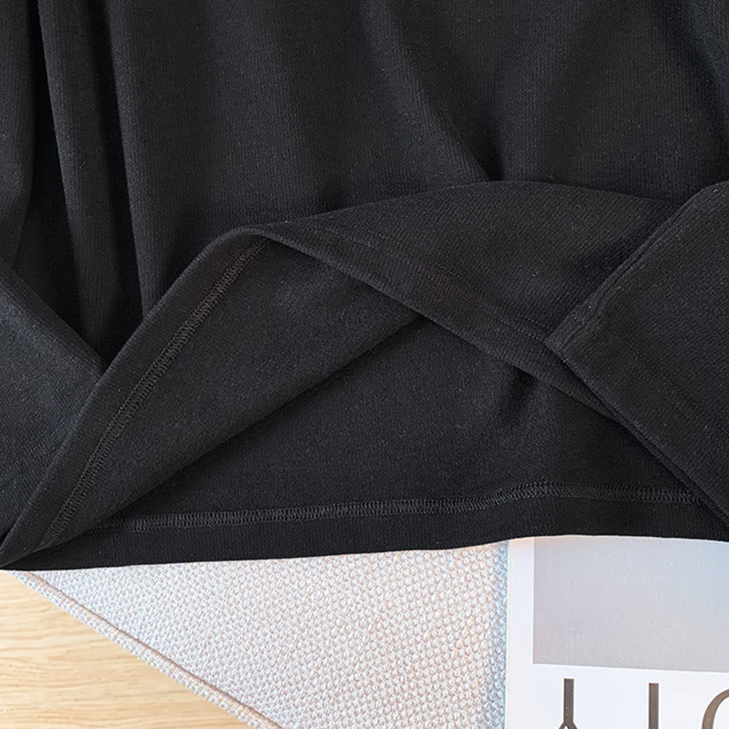 Buddha Stones Frühlings-Baumwollhemd, einfarbig, Stehkragen, Froschknopf-Design, langärmlig - image 34