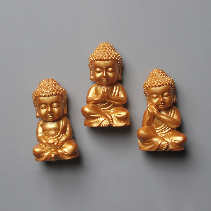Buddha Stones ​​Tathagata Buddha-Statue Kühlschrankmagnet Heimdekoration - image 0