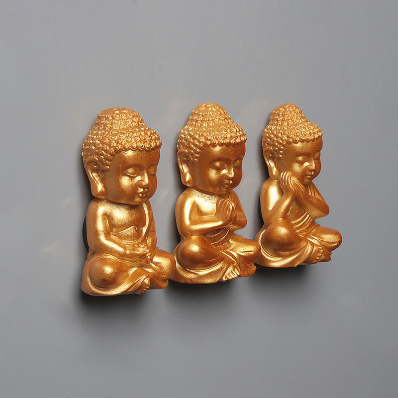 Buddha Stones ​​Tathagata Buddha-Statue Kühlschrankmagnet Heimdekoration - image 9