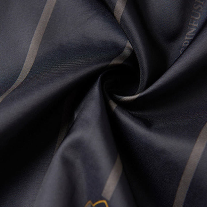 Herren-Tang-Anzugjacke mit Stehkragen, langen Ärmeln und Taschen, verziert mit Buddha Stones -Stickereimuster - image 12