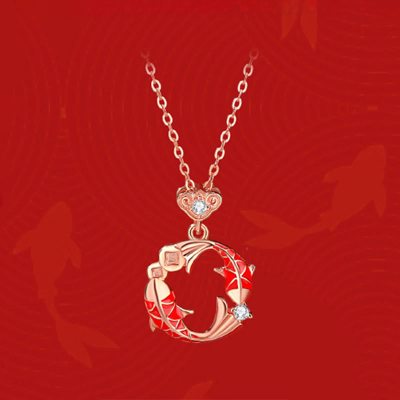 Ohrringe mit Buddha Stones , 925er Sterlingsilber, 18 Karat vergoldet, Koi-Fisch-Symbol-Design, Schutzmotiv - image 14