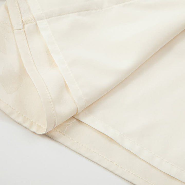 Damenjacke mit Buddha Stones , Herbstblumenstickerei, Froschknopf-Design und langen Ärmeln - image 9