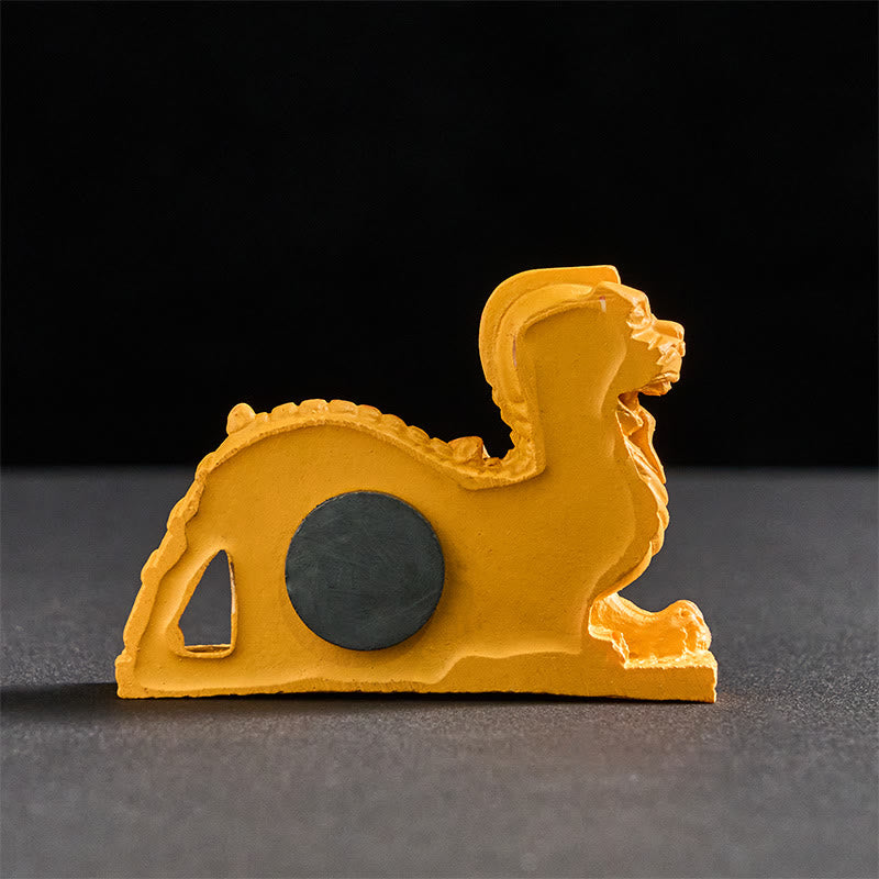 Buddha Stones, FU-Hunde, Zwillinge, Buddha-Quadrat, Ding-Design, Kühlschrankmagnet, Heimdekoration - image 3