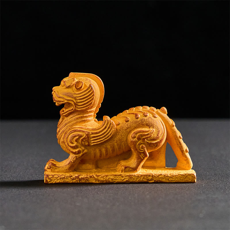 Buddha Stones, FU-Hunde, Zwillinge, Buddha-Quadrat, Ding-Design, Kühlschrankmagnet, Heimdekoration - Fu Dogs 8*5,6*2 cm (mit Magnetrückseite) - image 0