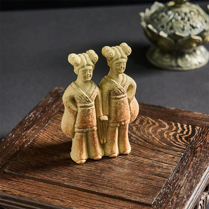 Buddha Stones, FU-Hunde, Zwillinge, Buddha-Quadrat, Ding-Design, Kühlschrankmagnet, Heimdekoration - image 10