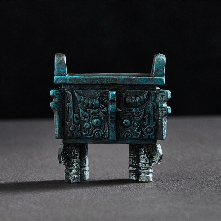 Buddha Stones, FU-Hunde, Zwillinge, Buddha-Quadrat, Ding-Design, Kühlschrankmagnet, Heimdekoration - Quadratischer Ding 6*5*2,5 cm (mit magnetischer Rückseite) - image 17