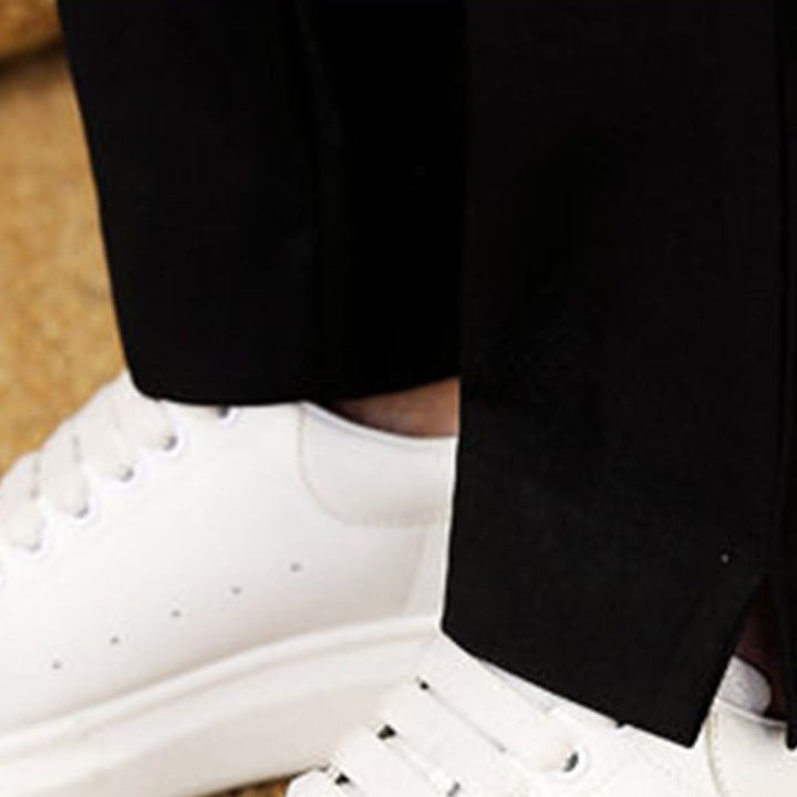 Buddha Stones 2-teiliges Tang-Anzug-Set mit Froschknopfleiste für Herren, bestehend aus Langarmhemd und Hose mit Wellenmuster - image 22