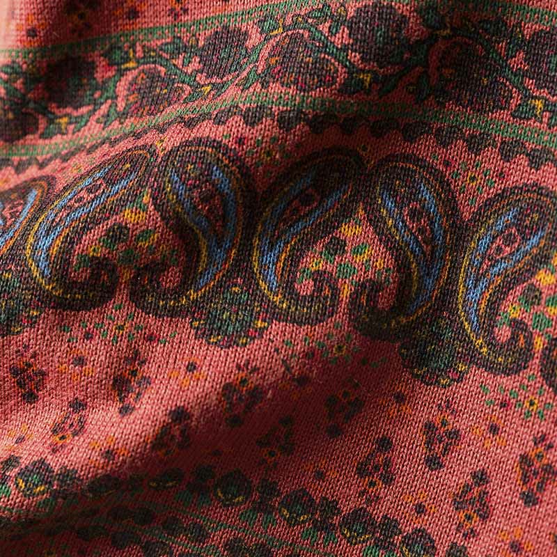 Buddha Stones ​​Herbstpflanzen-Blumenmuster Rundhalsausschnitt Langarm Damen Baumwollpullover mit Tasche - image 8