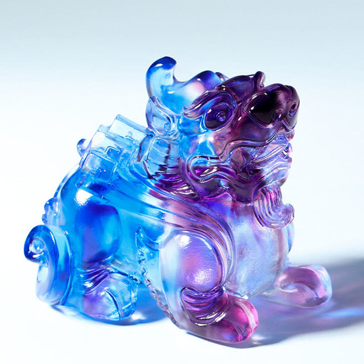 Buddha Stones, Liuli-Kristall, Pixiu – Glücksbringer für Zuhause - image 1