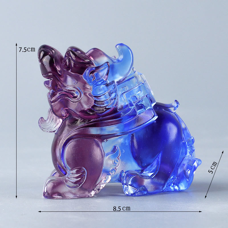 Buddha Stones, Liuli-Kristall, Pixiu – Glücksbringer für Zuhause - image 3