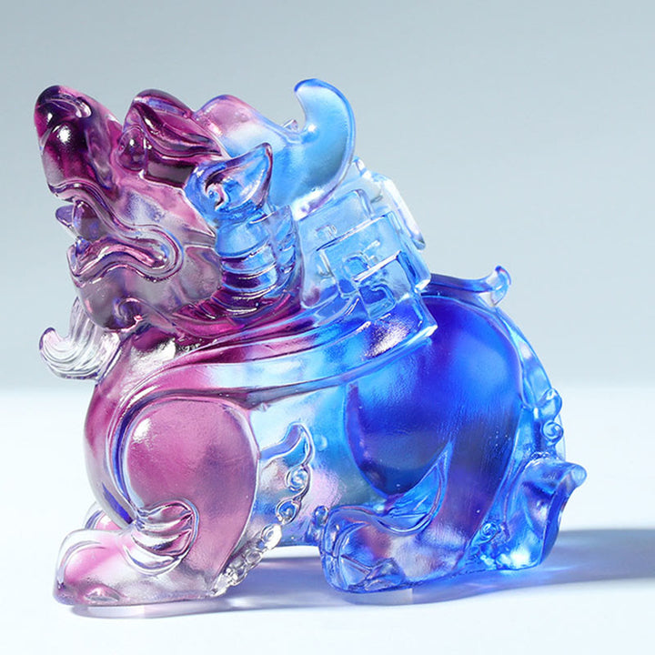 Buddha Stones, Liuli-Kristall, Pixiu – Glücksbringer für Zuhause - image 2