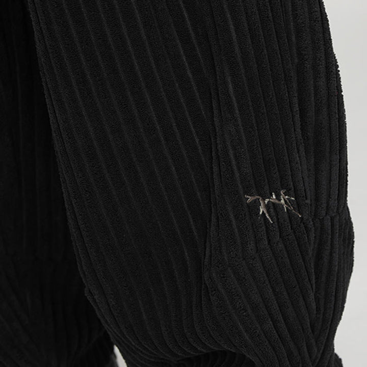 Buddha Stones, farblich kontrastierendes Design, Kordelzug, Baumwoll-Haremshose für Herren mit Taschen - image 7