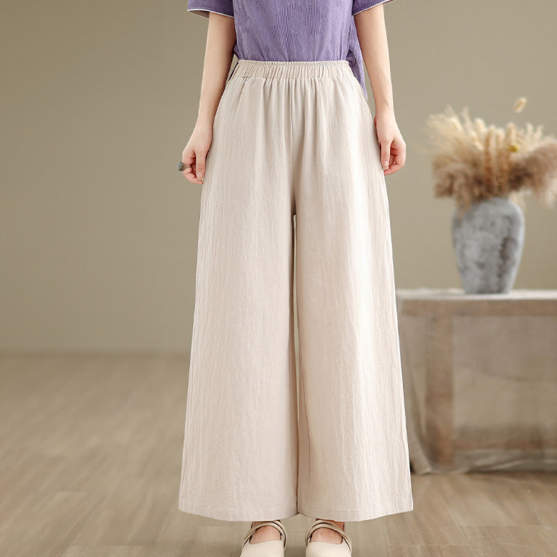 Buddha Stones Damenhemd und Hose mit Froschknopfleiste, langen Ärmeln und Taschen aus Baumwolljacquard - Beige Hose - US 8-10, UK/AU 12-14, EU 40-42 (2XL) - image 24