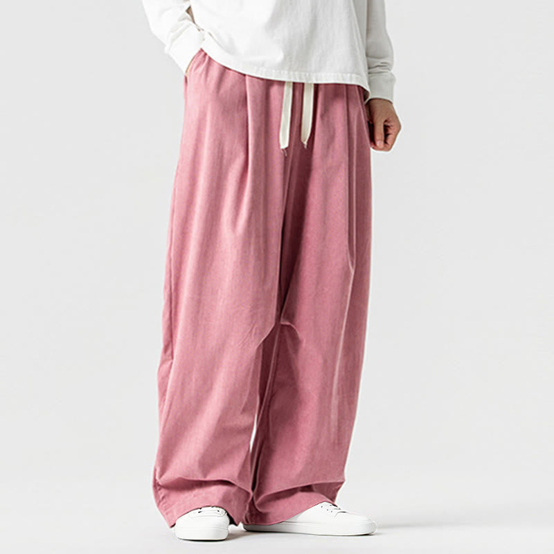 Buddha Stones Winter Cordhose für Herren mit weitem Bein und Taschen - image 11