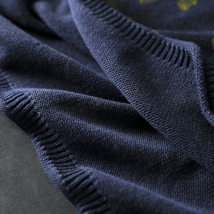 Buddha Stones -Sonnenblumenmuster-Baumwollpullover mit Stehkragen und langen Ärmeln für Damen - image 11