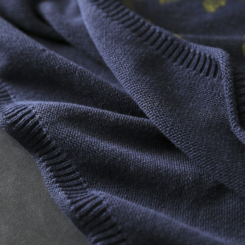 Buddha Stones -Sonnenblumenmuster-Baumwollpullover mit Stehkragen und langen Ärmeln für Damen - image 11